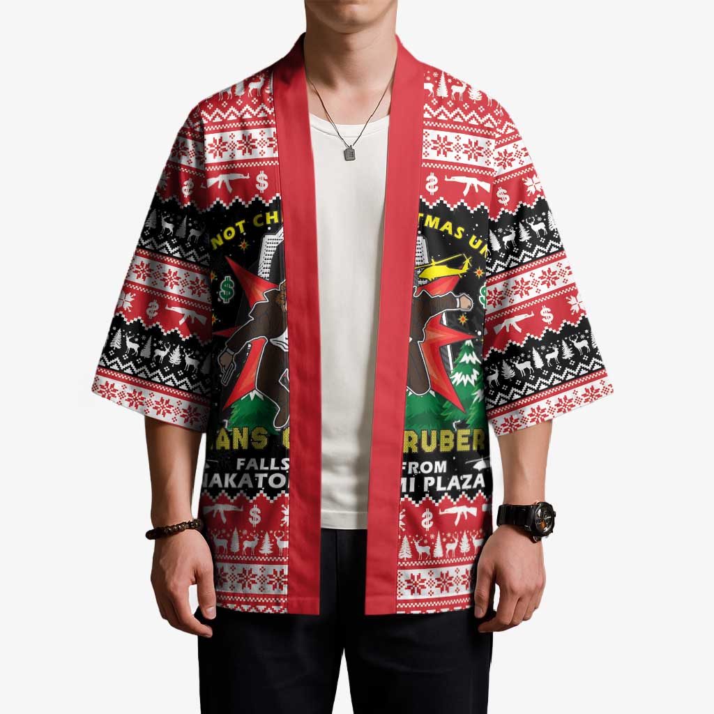 Nakatomi Plaza Christmas Kimono Hans Gruber Party 1988 - Wonder Print Shop