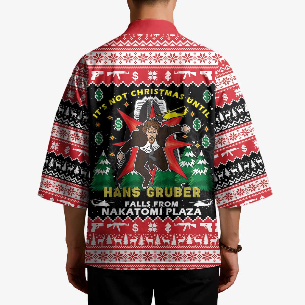 Nakatomi Plaza Christmas Kimono Hans Gruber Party 1988 - Wonder Print Shop