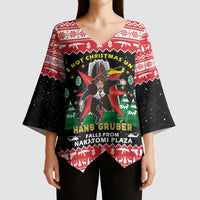 Nakatomi Plaza Christmas Kimono Sleeve Blouse Hans Gruber Party 1988 - Wonder Print Shop