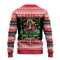 Nakatomi Plaza Christmas Ugly Christmas Sweater Hans Gruber Party 1988 - Wonder Print Shop