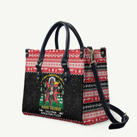 Nakatomi Plaza Christmas Leather Bag Hans Gruber Party 1988 - Wonder Print Shop