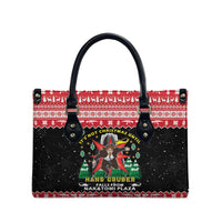 Nakatomi Plaza Christmas Leather Bag Hans Gruber Party 1988 - Wonder Print Shop
