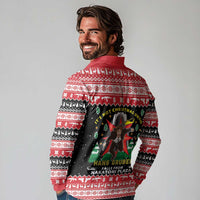 Nakatomi Plaza Christmas Long Sleeve Polo Shirt Hans Gruber Party 1988 - Wonder Print Shop