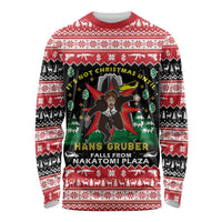 Nakatomi Plaza Christmas Long Sleeve Shirt Hans Gruber Party 1988 - Wonder Print Shop