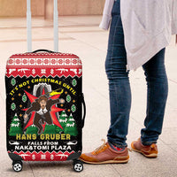 Nakatomi Plaza Christmas Luggage Cover Hans Gruber Party 1988 - Wonder Print Shop