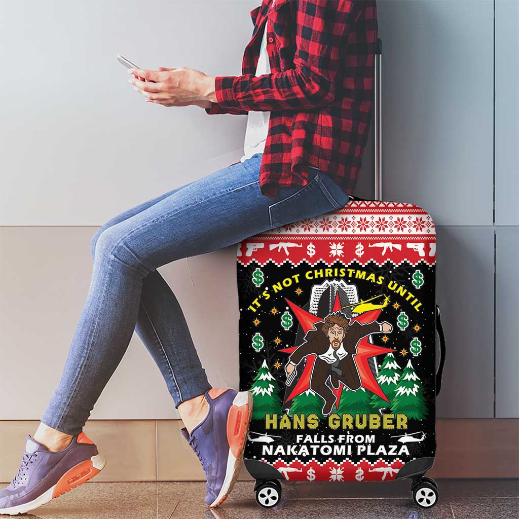 Nakatomi Plaza Christmas Luggage Cover Hans Gruber Party 1988 - Wonder Print Shop