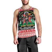 Nakatomi Plaza Christmas Men Tank Top Hans Gruber Party 1988 - Wonder Print Shop