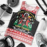 Nakatomi Plaza Christmas Men Tank Top Hans Gruber Party 1988 - Wonder Print Shop