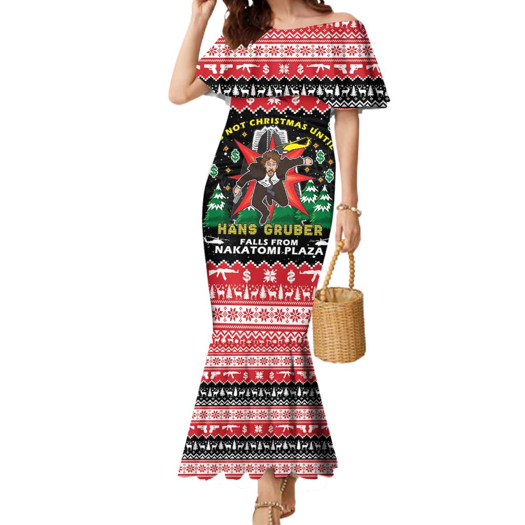 Nakatomi Plaza Christmas Mermaid Dress Hans Gruber Party 1988 - Wonder Print Shop