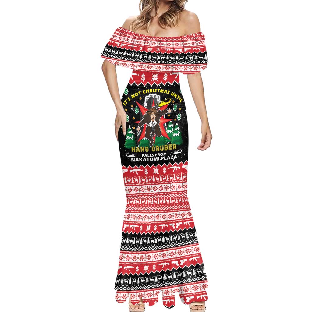 Nakatomi Plaza Christmas Mermaid Dress Hans Gruber Party 1988 - Wonder Print Shop