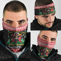 Nakatomi Plaza Christmas Neck Gaiter Hans Gruber Party 1988 - Wonder Print Shop