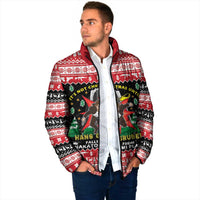 Nakatomi Plaza Christmas Padded Jacket Hans Gruber Party 1988 - Wonder Print Shop