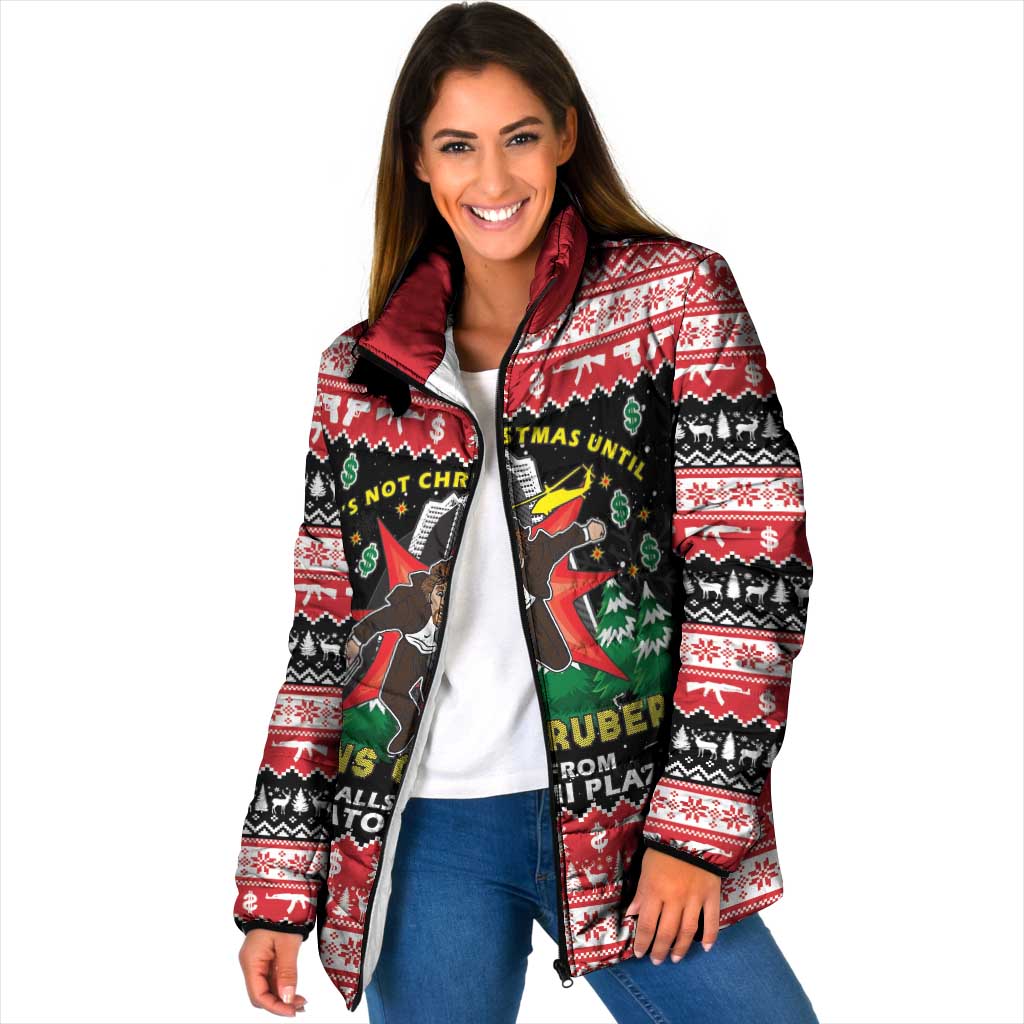 Nakatomi Plaza Christmas Padded Jacket Hans Gruber Party 1988 - Wonder Print Shop