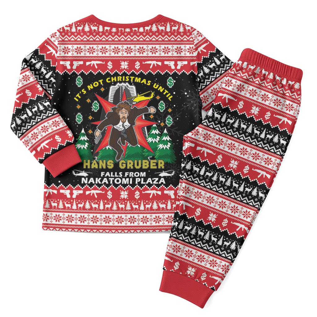 Nakatomi Plaza Christmas Pajama Set Hans Gruber Party 1988 - Wonder Print Shop