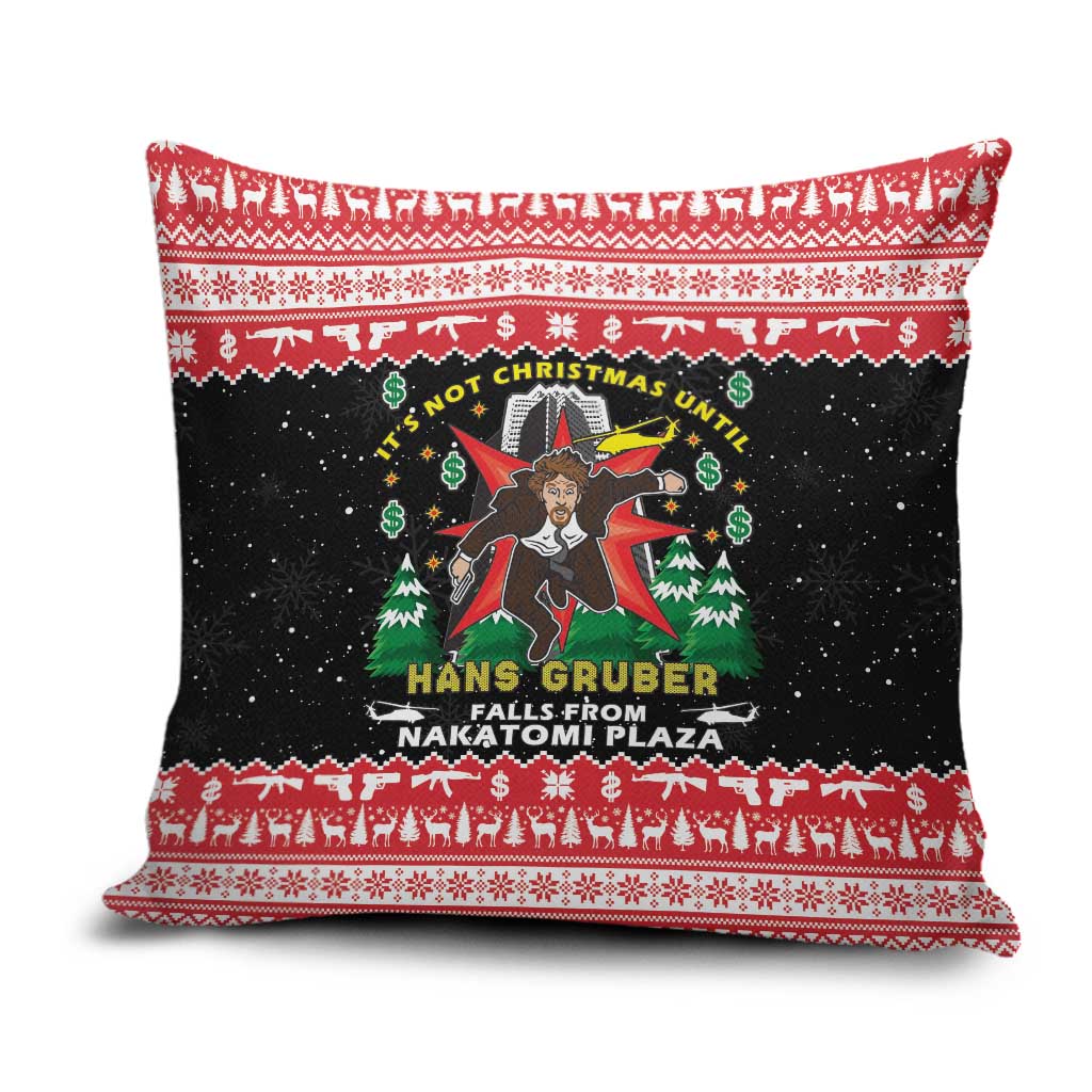 Nakatomi Plaza Christmas Pillow Cover Hans Gruber Party 1988 - Wonder Print Shop