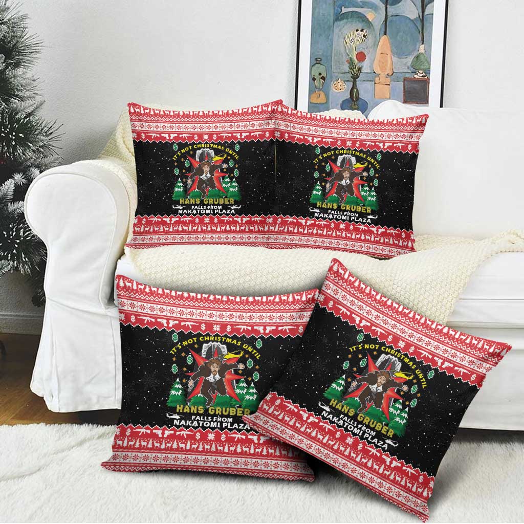 Nakatomi Plaza Christmas Pillow Cover Hans Gruber Party 1988 - Wonder Print Shop
