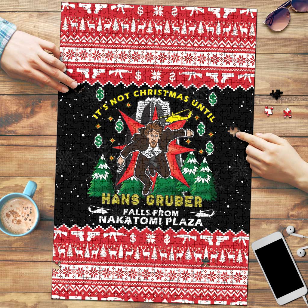 Nakatomi Plaza Christmas Puzzle Hans Gruber Party 1988 - Wonder Print Shop