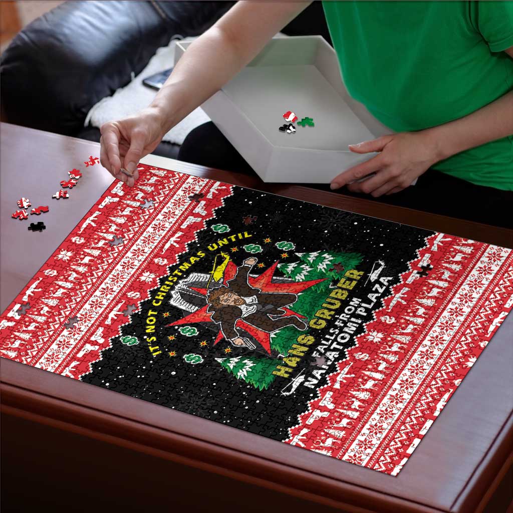Nakatomi Plaza Christmas Puzzle Hans Gruber Party 1988 - Wonder Print Shop