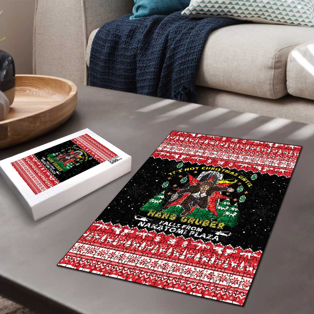 Nakatomi Plaza Christmas Puzzle Hans Gruber Party 1988 - Wonder Print Shop
