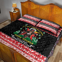 Nakatomi Plaza Christmas Quilt Bed Set Hans Gruber Party 1988 - Wonder Print Shop