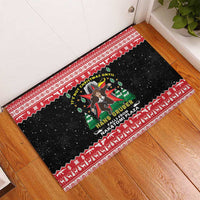 Nakatomi Plaza Christmas Rubber Doormat Hans Gruber Party 1988 - Wonder Print Shop