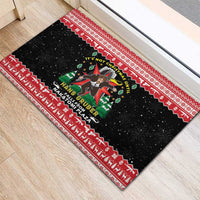 Nakatomi Plaza Christmas Rubber Doormat Hans Gruber Party 1988 - Wonder Print Shop