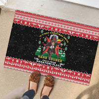 Nakatomi Plaza Christmas Rubber Doormat Hans Gruber Party 1988 - Wonder Print Shop