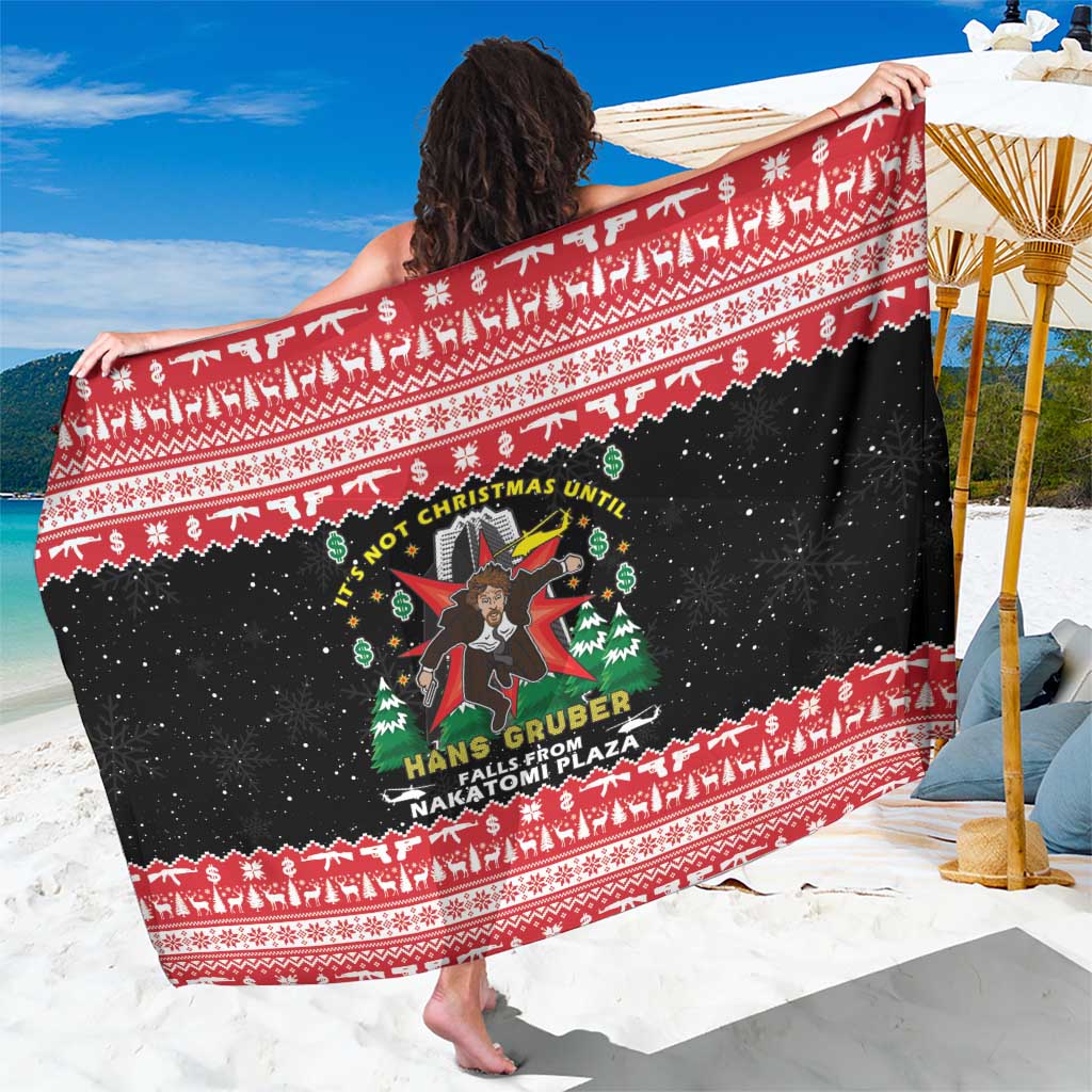 Nakatomi Plaza Christmas Sarong Hans Gruber Party 1988 - Wonder Print Shop