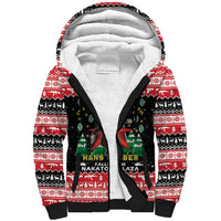 Nakatomi Plaza Christmas Sherpa Hoodie Hans Gruber Party 1988 - Wonder Print Shop