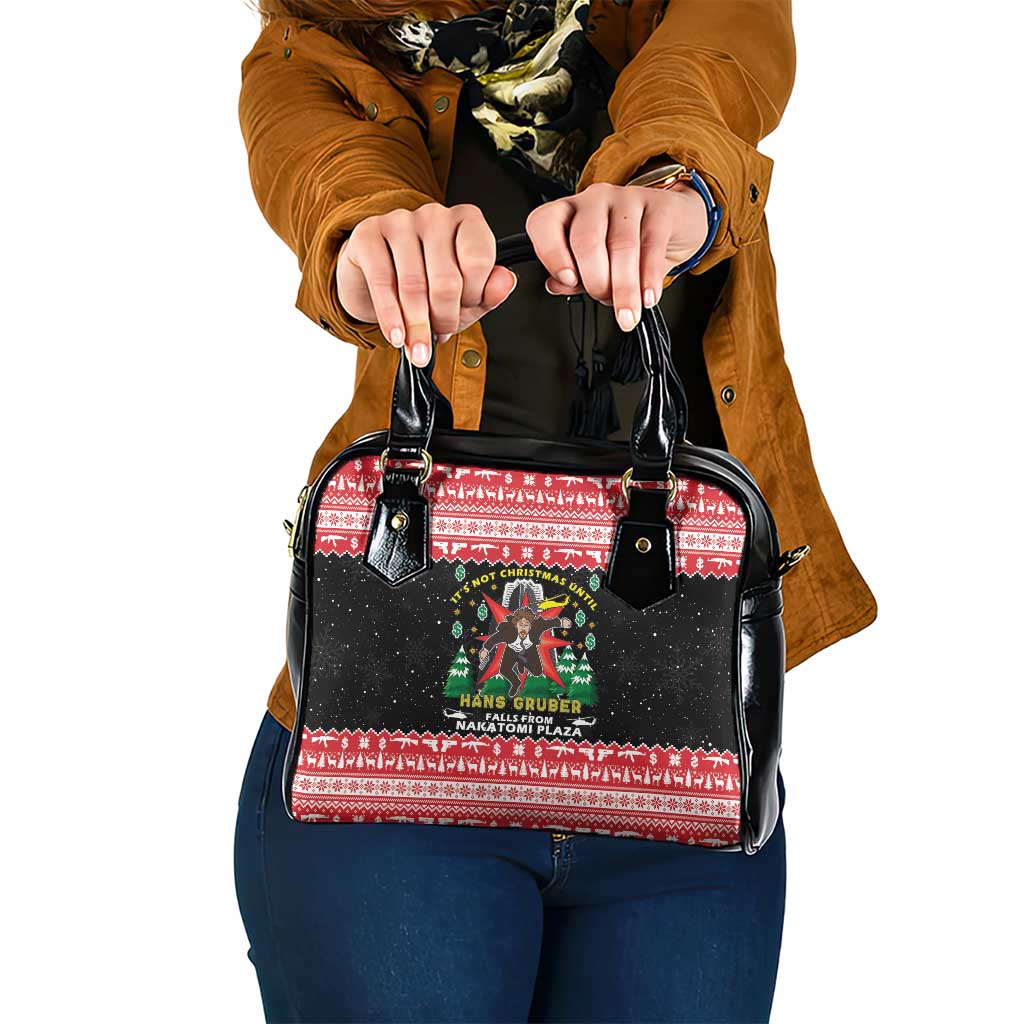 Nakatomi Plaza Christmas Shoulder Handbag Hans Gruber Party 1988 - Wonder Print Shop