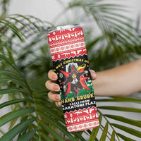 Nakatomi Plaza Christmas Skinny Tumbler Hans Gruber Party 1988 - Wonder Print Shop