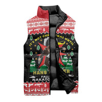 Nakatomi Plaza Christmas Sleeveless Puffer Jacket Hans Gruber Party 1988 - Wonder Print Shop