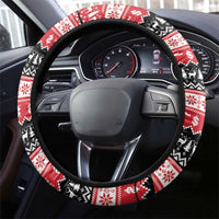 Nakatomi Plaza Christmas Steering Wheel Cover Hans Gruber Party 1988 - Wonder Print Shop