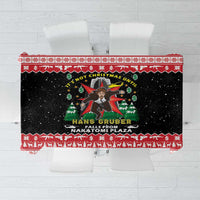 Nakatomi Plaza Christmas Tablecloth Hans Gruber Party 1988 - Wonder Print Shop