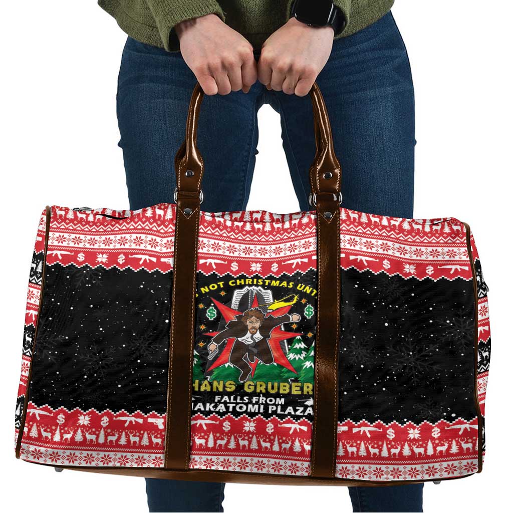 Nakatomi Plaza Christmas Travel Bag Hans Gruber Party 1988 - Wonder Print Shop
