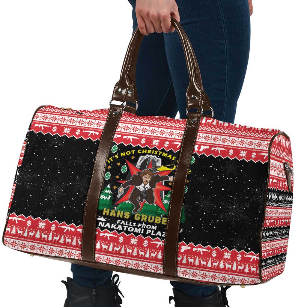 Nakatomi Plaza Christmas Travel Bag Hans Gruber Party 1988 - Wonder Print Shop