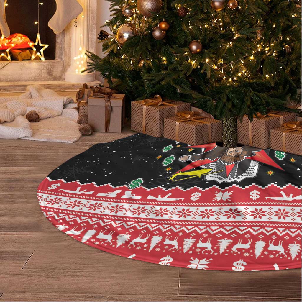Nakatomi Plaza Christmas Tree Skirt Hans Gruber Party 1988 - Wonder Print Shop