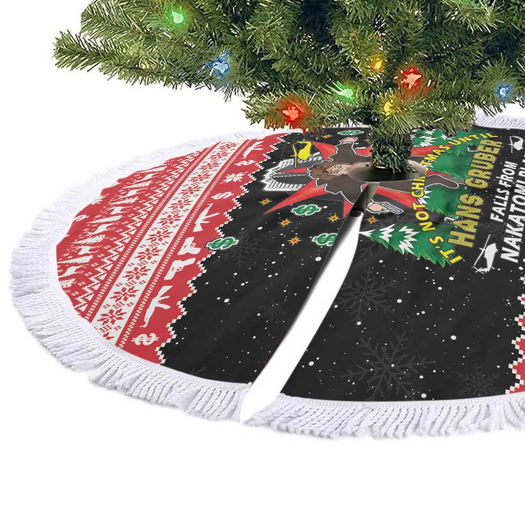 Nakatomi Plaza Christmas Tree Skirt Hans Gruber Party 1988 - Wonder Print Shop