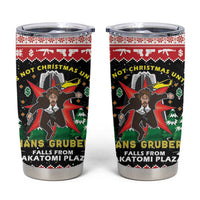 Nakatomi Plaza Christmas Tumbler Cup Hans Gruber Party 1988 - Wonder Print Shop