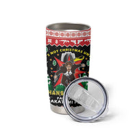 Nakatomi Plaza Christmas Tumbler Cup Hans Gruber Party 1988 - Wonder Print Shop