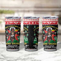 Nakatomi Plaza Christmas Tumbler Cup Hans Gruber Party 1988 - Wonder Print Shop