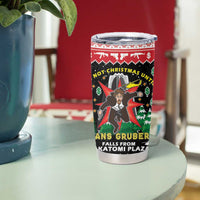 Nakatomi Plaza Christmas Tumbler Cup Hans Gruber Party 1988 - Wonder Print Shop