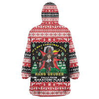 Nakatomi Plaza Christmas Wearable Blanket Hoodie Hans Gruber Party 1988 - Wonder Print Shop