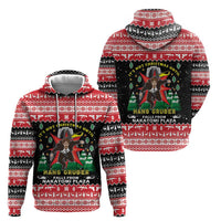 Nakatomi Plaza Christmas Zip Hoodie Hans Gruber Party 1988 - Wonder Print Shop