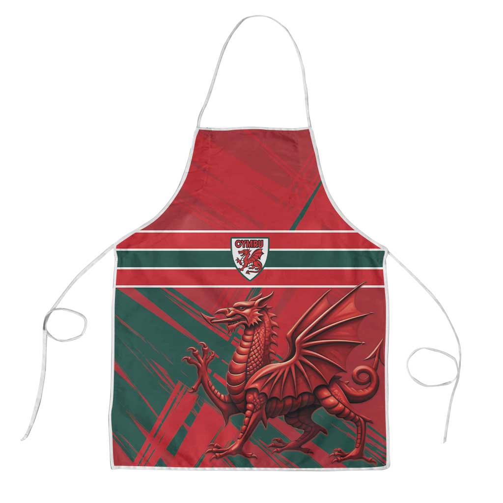 Wales Football Red Dragon Apron Welsh National Team Spirit
