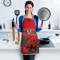 Wales Football Red Dragon Apron Welsh National Team Spirit