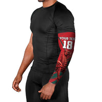 Wales Football Red Dragon Custom Arm Sleeves Welsh National Team Spirit