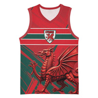 Wales Football Red Dragon Custom Basketball Jersey Welsh National Team Spirit