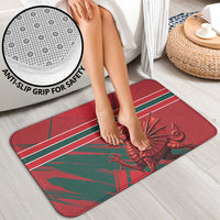 Wales Football Red Dragon Bathroom Set Welsh National Team Spirit