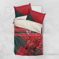 Wales Football Red Dragon Bedding Set Welsh National Team Spirit